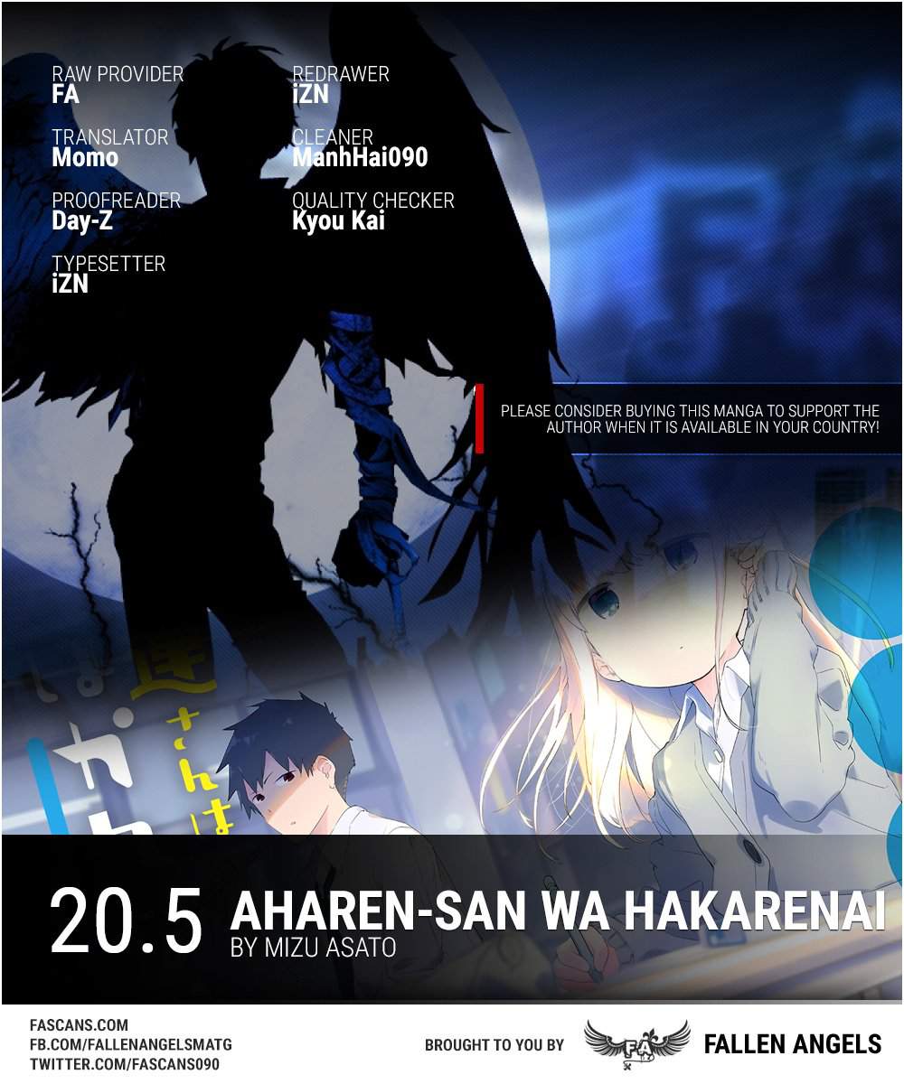 Aharen-san wa Hakarenai Chapter 20.5 1